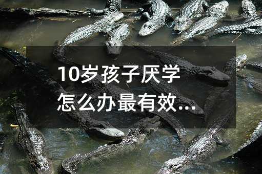 10歲孩子厭學怎么辦最有效的方法
