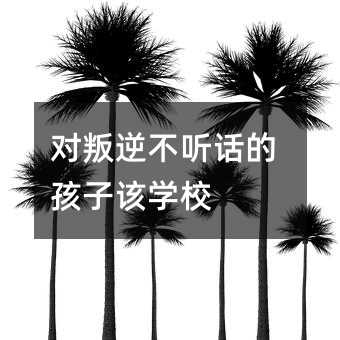 對叛逆不聽話的孩子該學校