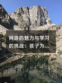 網游的魅力與學習的挑戰:孩子為何沉迷于虛擬世界