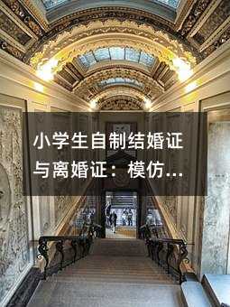 小學(xué)生自制結(jié)婚證與離婚證:模仿行為背后的教育啟示