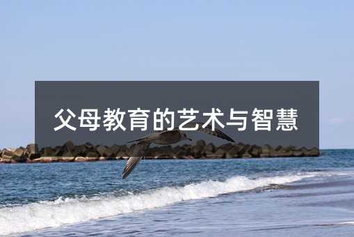 父母教育的藝術(shù)與智慧