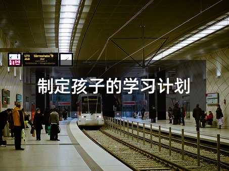 制定孩子的學(xué)習(xí)計(jì)劃