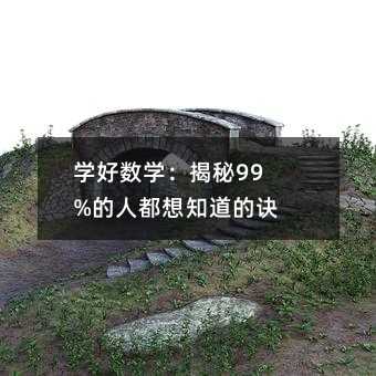 學好數學:揭秘99%的人都想知道的訣竅