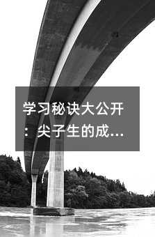 學習秘訣大公開:尖子生的成功法則