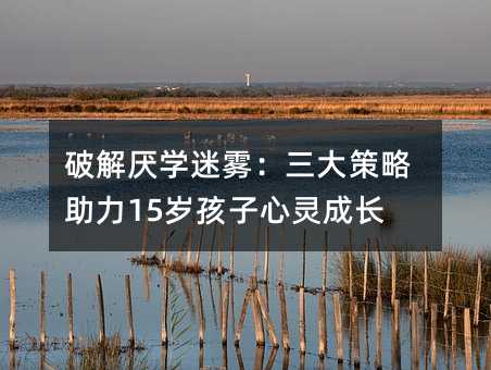 破解厭學迷霧:三大策略助力15歲孩子心靈成長