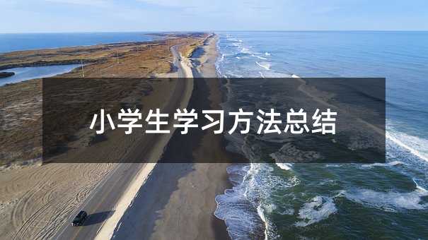 小學(xué)生學(xué)習(xí)方法總結(jié)