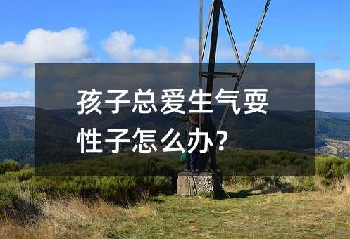 孩子總愛生氣耍性子怎么辦?