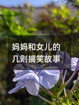 媽媽和女兒的幾則搞笑故事