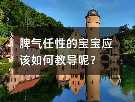 脾氣任性的寶寶應該如何教導呢?