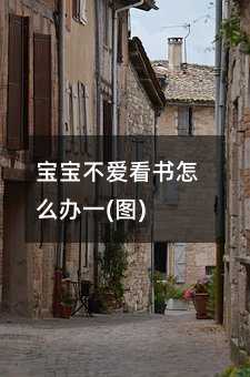 寶寶不愛看書怎么辦一(圖)