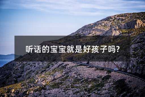聽話的寶寶就是好孩子嗎?
