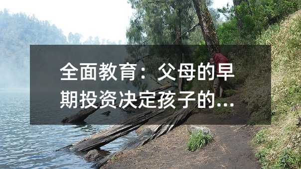 全面教育:父母的早期投資決定孩子的未來