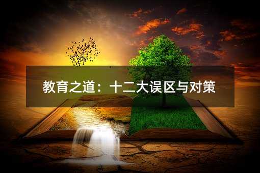 教育之道:十二大誤區與對策