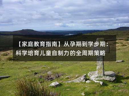 【家庭教育指南】從孕期到學步期:科學培育兒童自制力的全周期策略
