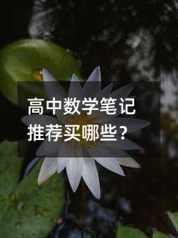 高中數學筆記推薦買哪些?