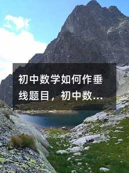 初中數(shù)學(xué)如何作垂線題目,初中數(shù)學(xué)中,如何正確作出垂線并解答相關(guān)題目?