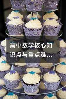 高中數學核心知識點與重點難點深度剖析