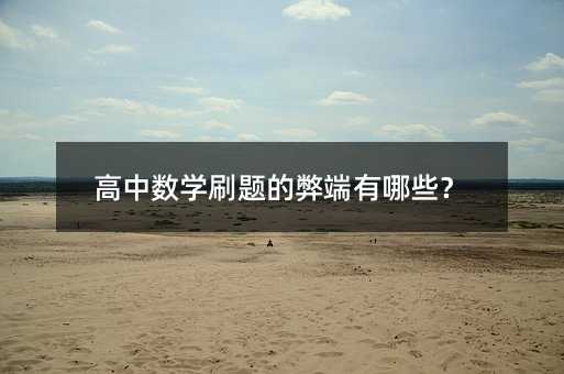 高中數(shù)學(xué)刷題的弊端有哪些?