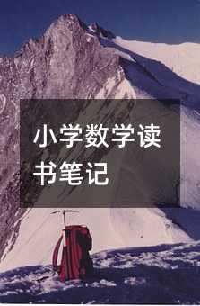 小學(xué)數(shù)學(xué)讀書筆記