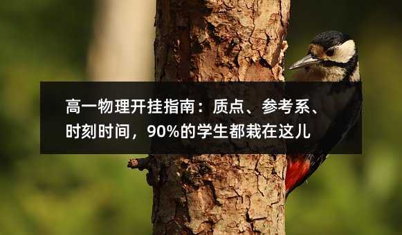 ��һ�����_��ָ�ϣ��|(zh��)�c(di��n)������ϵ���r(sh��)�̕r(sh��)�g��90%�ČW(xu��)���������@����