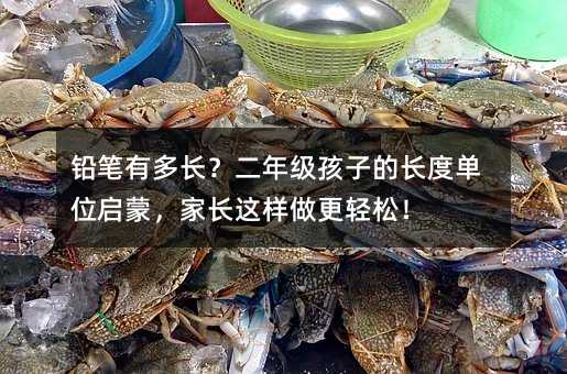 鉛筆有多長?二年級孩子的長度單位啟蒙,家長這樣做更輕松!