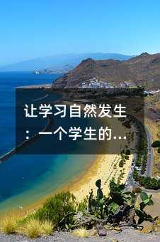 讓學習自然發生:一個學生的蛻變之旅