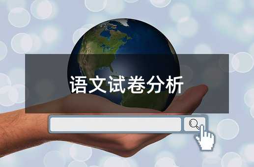 語文試卷分析