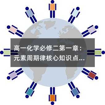 高一化學(xué)必修二第一章:元素周期律核心知識點(diǎn)全梳理,搞定這些才能拿高分!