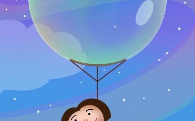 在心理健康課上,心理老師會和孩子一起探討...